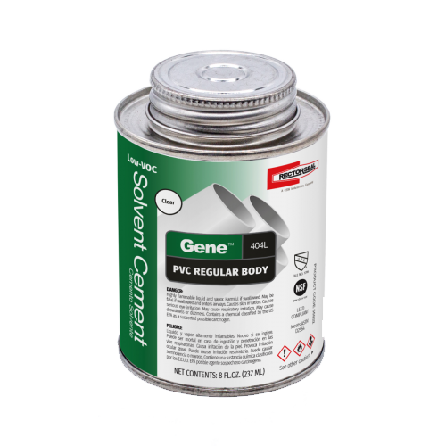 55902 1/2 PINT PVC CEMENT GENE 404 - Adhesives and Sealants